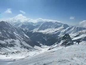 Traumhafte Pistenverhältnisse in der Alpin Arena Schnals
