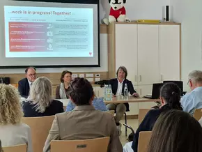 LR Messner am Gesundheitsstandort Sterzing