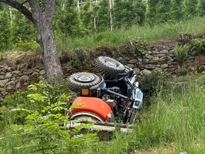 Schwerer Traktorunfall in Schenna