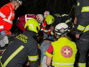Gefährlicher Sturz in die Talfer