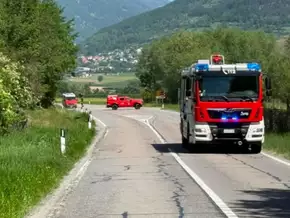Schweizer Motorradfahrer in Südtirol erheblich verletzt