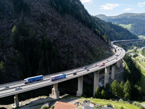 Brenner erneut stärker Transit-belastet als gesamte Schweiz