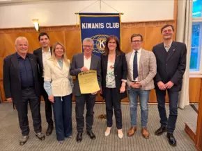 Paul Tschigg mit dem Kiwanis Preis der Menschlichkeit ausgezeichnet