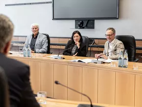 Dachverband für Soziales im Austausch mit Landesregierungsmitgliedern
