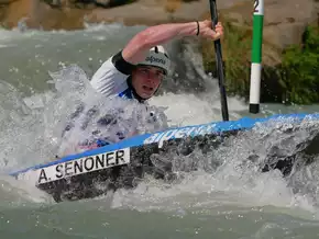 Kanu-Event in Meran im Zeichen von niederem Wasserstand