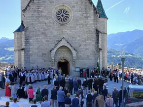 Gedenken an Silvius Magnago in Feldthurns