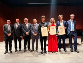 Drei Nachwuchstalente mit Musikpreis in Brixen ausgezeichnet