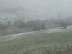 Schnee überrascht Südtirol im Mai – VIDEO
