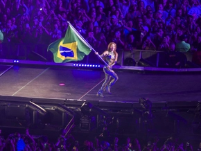 Shakira gab kostenlose Mega-Show an der Copacabana