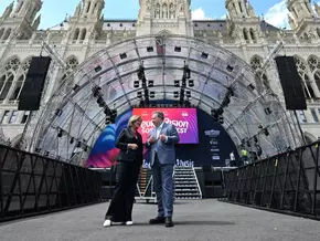 Wiens große Song Contest-Fanmeile ist fast startbereit