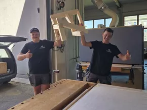Wenn Holz Zukunft baut