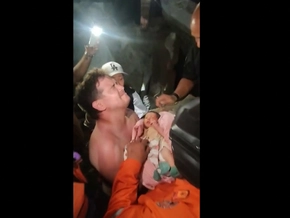 Baby aus Erdbeben-Trümmern in Venezuela gerettet