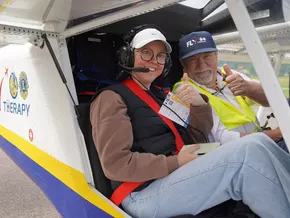 Lions Club Brixen schenkt Kindern mit Behinderung den Traum vom Fliegen