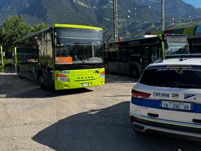 Mit Haschisch im Bus