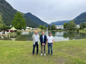 Der Tourismusverein Bruneck sorgt erneut für Badespaß in der Baggalocke Gais