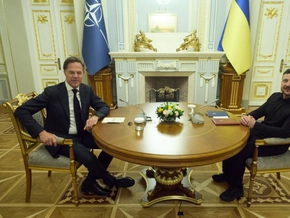 Rutte nennt Kreml bei Kiew-Besuch "zunehmend verzweifelt"
