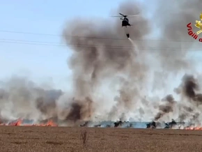 Po-Delta: Kornfeld in Flammen - VIDEO