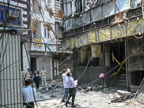 Mehr als 20 Tote bei Hotelbrand in Neu-Delhi