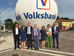 Die Volksbank Filiale in Casale sul Sile feiert ihr 20-jähriges Bestehen