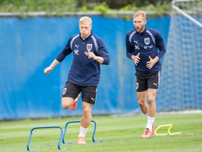 ÖFB-Training mit Xaver Schlager, ohne Alaba