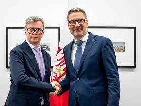 Wirtschaftsring-Spitze bei Landeshauptmann Kompatscher