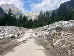 Das Risiko in den Alpen wird größer