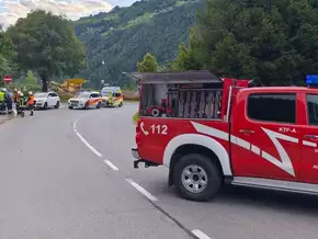 Albeins: Zwei Verletzte bei Motorrad-Crash