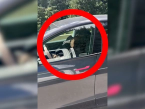 Bei 100 km/h: Tesla auf Autopilot - Mutter und Kinder schlafen