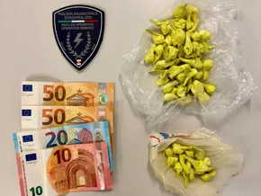 20-Jähriger hat 61 Dosen Kokain bei sich