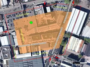 Drohnenflüge in Bozen zu Messzwecken