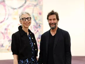 Keanu Reeves bei Ausstellungseröffnung in Nürnberg