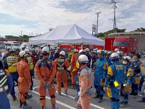 Schweres Erdbeben erschüttert Kumamoto