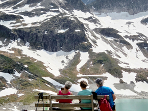 Sommerhitze treibt Menschen in Scharen auf die Berge