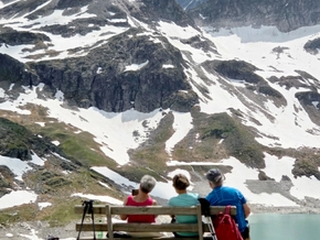 Sommerhitze treibt Menschen in Scharen auf die Berge