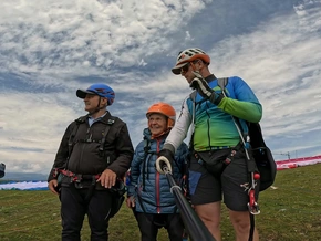Mit 89 zum zehnten Mal in die Lüfte: Marianne hebt am Kronplatz wieder ab - VIDEO