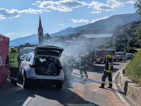 Percha: Schwerer Verkehrsunfall auf der Pustertaler Staatsstraße