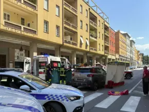 Eine Schwerverletzte bei Unfall in Bozen