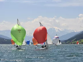 Internationaler Regattasommer am Reschensee