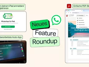 Neu in WhatsApp: PDF-Reader und Messaging im Auto
