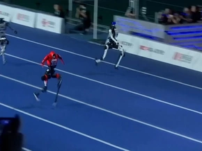 100 Meter: Roboter sprintet schneller als Usain Bolt
