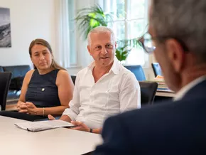 Austausch zwischen Land und Architektenkammer zu aktuellen Bauthemen