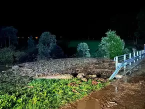 Unwetter sorgen für Überschwemmungen und Muren in Südtirol