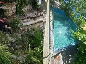 Limone: “Schlaumeier” füllt seinen Pool mit Bachwasser