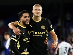 Doppelpacker Cherki und Haaland führen ManCity zum Sieg