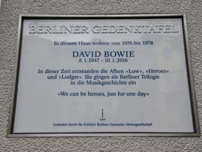 Vor 50 Jahre begann die Berliner Zeit von David Bowie