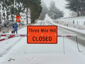 Neuschnee und eisige Temperaturen auf Neuseelands Südinsel - VIDEO