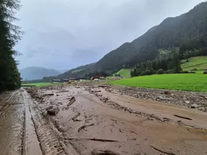 Wildbachverbauung beseitigt Unwetterschäden im Gsiesertal