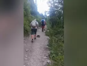 Verrückte Szenen in den Dolomiten – VIDEO