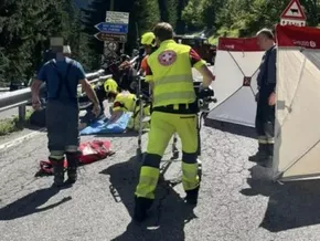 Schwerer Motorradunfall bei Trafoi