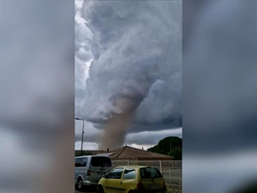 Tornado wütet über Südfrankreich